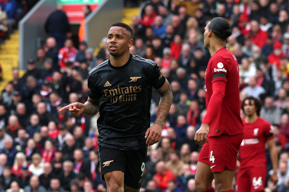  热苏斯临危救主阿森纳客场艰难逼平布莱顿取一分